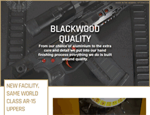 Tablet Screenshot of blackwoodarms.com